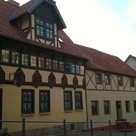 Appartement Urlaub Im Fachwerkhaus à Gernrode  Extérieur photo